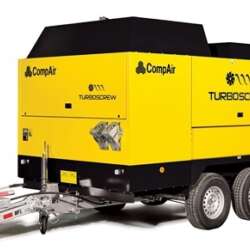Large portable compressor 180 224 k W C230 TS