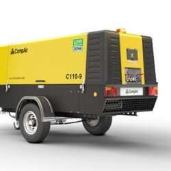 Large portable air compressor C110 9