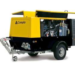 Large portable air compressor C85 2