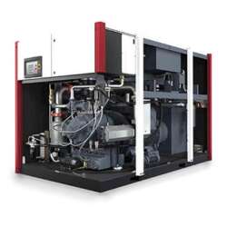 Rotary Screw Oil Free Compressor Enviro Aire T165 Open View