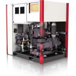 Rotary Screw Oil Free Compressor Ultima Series Front Right Side Opened View