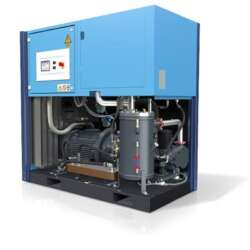 Opt lubricated screw air compressor 37 k W L45rs