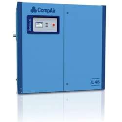 Opt lubricated screw air compressor 37 k W front