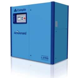 Opt lubricated screw air compressor 37 k W