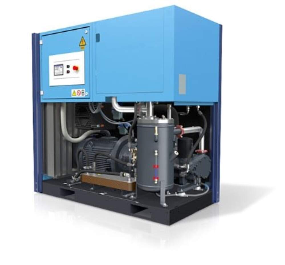 Opt lubricated screw air compressor 37 k W L45rs
